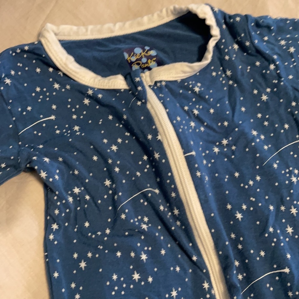 Kickee Pants ⭐️shooting star footie jammies⭐️